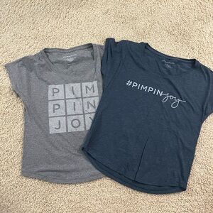 EUC Pimpin Joy tshirt bundle
